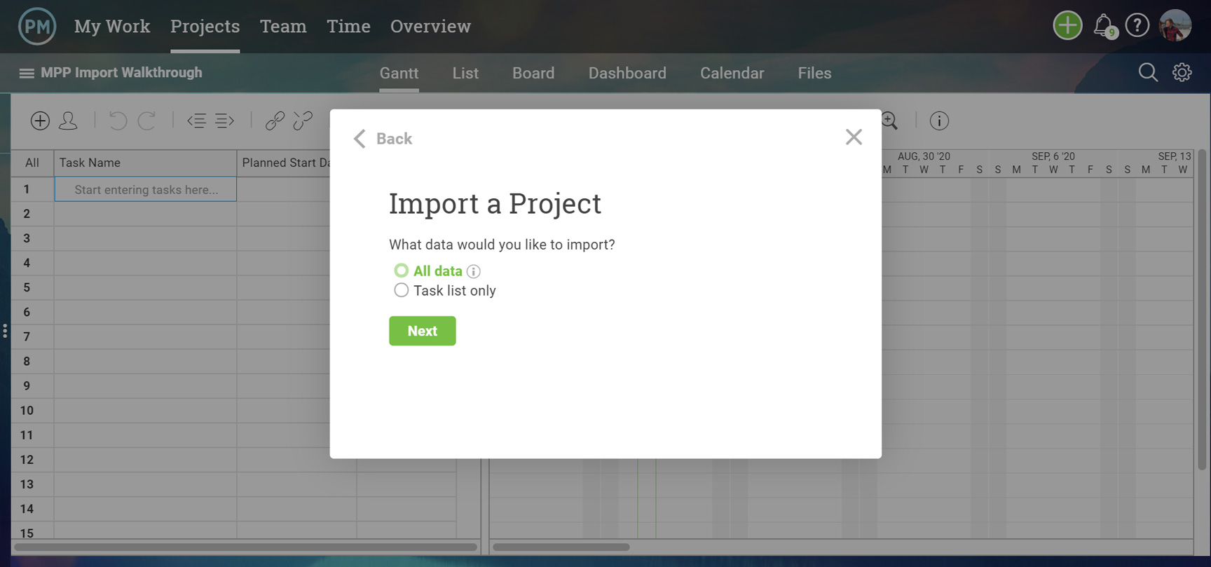 microsoft project manager for mac